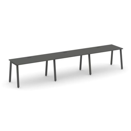 Style Project Рабочая станция 1 сторон. SN-6A.ORS-034 Антрацит/Металл Антрацит 4740*600*750