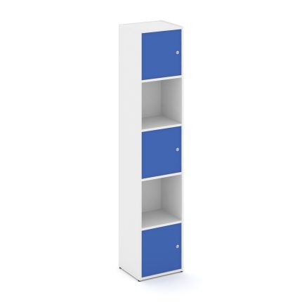 Locker plus Комплект №7 LK.K-007 Белый/Синий 408*350*1983