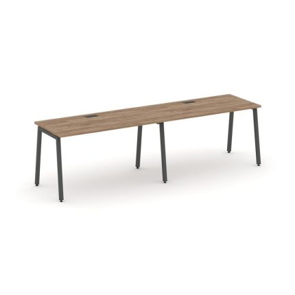 Style Project Рабочая станция 1 сторон. SN-4A.ORS-003 Дуб Табак/Металл Антрацит 2760*600*750