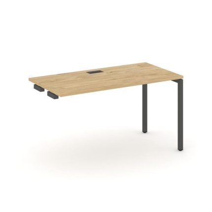 Style Project Стол-приставка к опор. элем. SN-4P.OPRS-011 Тиквуд Светлый/Металл Антрацит 980*700*750