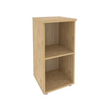 Onix Стеллаж низкий узкий O.SU-3 Тиквуд Светлый 400*420*823