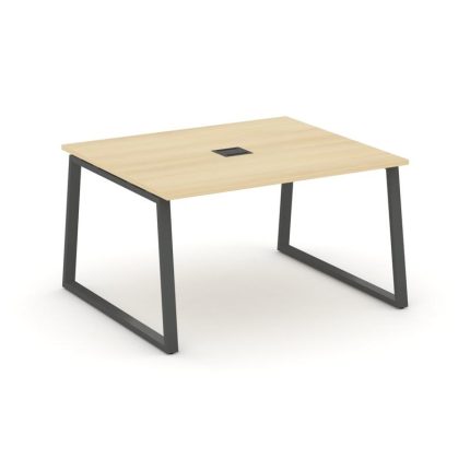 Style Project Стол переговорный SN-6T1.SPRG-032 Акация Лорка/Металл Антрацит/Заглушка Металл Антраци