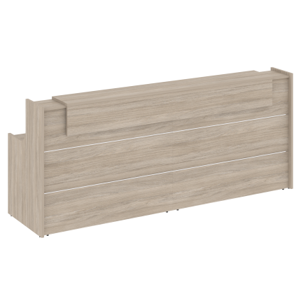 Onix Ресепшн O.R-K-7 Дуб Аттик 2810*766*1187