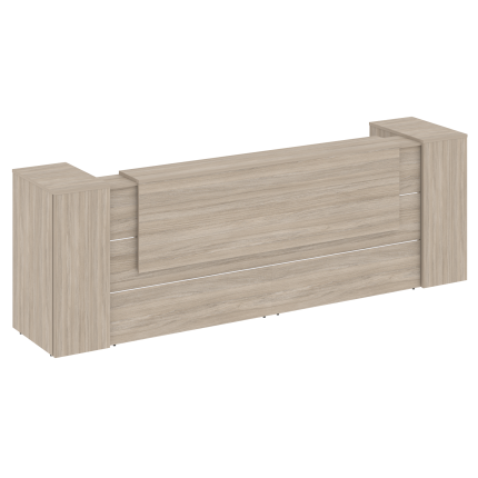 Onix Ресепшн O.R-K-12 Дуб Аттик 3624*766*1187