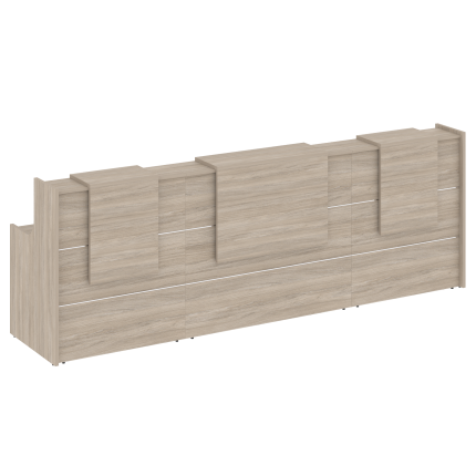 Onix Ресепшн O.R-K-15 Дуб Аттик 3390*766*1187