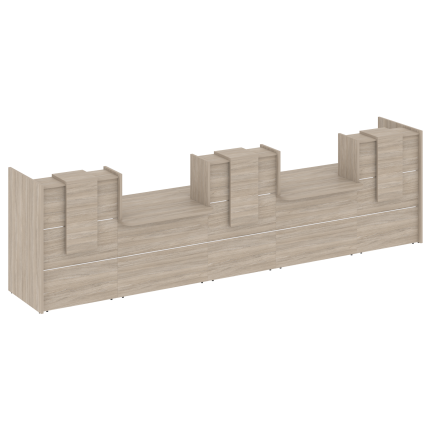 Onix Ресепшн O.R-K-20 Дуб Аттик 4530*766*1187