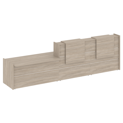 Onix Ресепшн O.R-K-21 Дуб Аттик 3990*766*1187