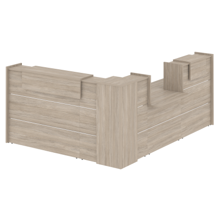 Onix Ресепшн O.R-K-31 Дуб Аттик 3201*2773*1187