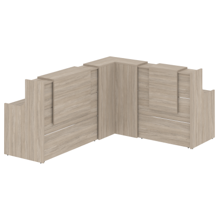 Onix Ресепшн O.R-K-32 Дуб Аттик 2600*2200*1187