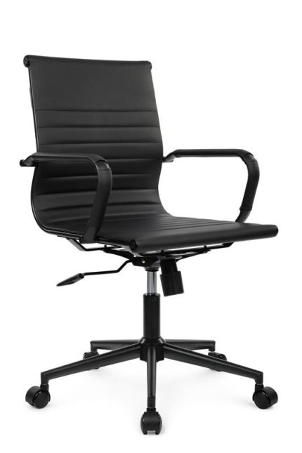 Кресло Hugo RCH 6002-2SEB Черный/Металл Черный