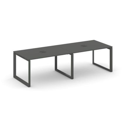 Style Project Стол переговорный SN-59O.SPRG-011 Антрацит/Металл Антрацит 1960*980*750