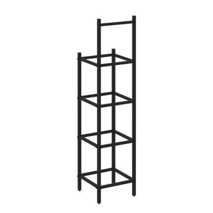 Loft Угловой проходной переходной модуль VR.L-SL.UPK-3.3.4 Металл Черный 446*446*1869