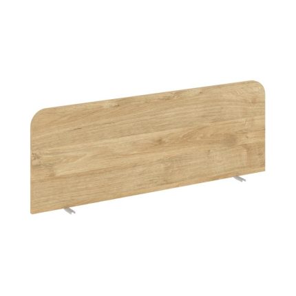 Настольный Экран фронтальный UNE.DEKRF-402 Тиквуд Светлый/Металл Серый 1180*18*425