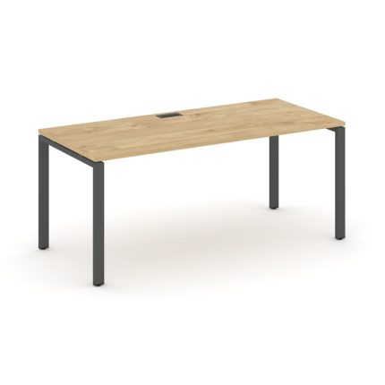 Style Project Direct Стол письменный SN-6P.SR-026.M Тиквуд Светлый/Металл Антрацит/Заглушка Металл А