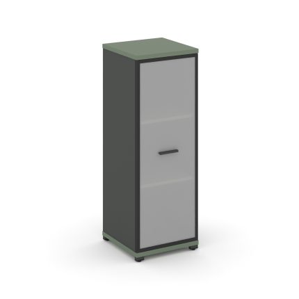 Concept Шкаф 1 узкая секция, 3 ниши CN.STU.E-316 RMB A Кобо/Антрацит/Металл Антрацит/Сатин 420*420*1