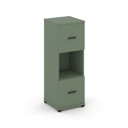 Concept Шкаф 1 узкая секция, 3 ниши CN.STU-315 B Кобо/Металл Черный 420*420*1186