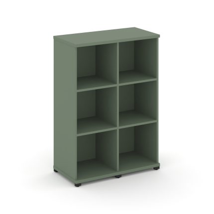 Concept Стеллаж 2 узкие секции, 3 ниши CN.STU-320 Кобо/Металл Черный 836*420*1186