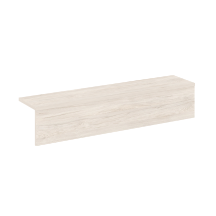 Onix Накладка на 2 модуля прямая низкая O.R-NP.N-98.2 Денвер Светлый 1500*327*297