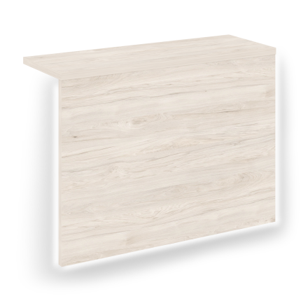 Onix Накладка с подсветкой прямая высокая O.R-NP.V-138.1.S Денвер Светлый 920*327*674