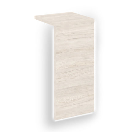 Onix Накладка с подсветкой прямая высокая O.R-NP.V-78.1.S Денвер Светлый 320*327*674