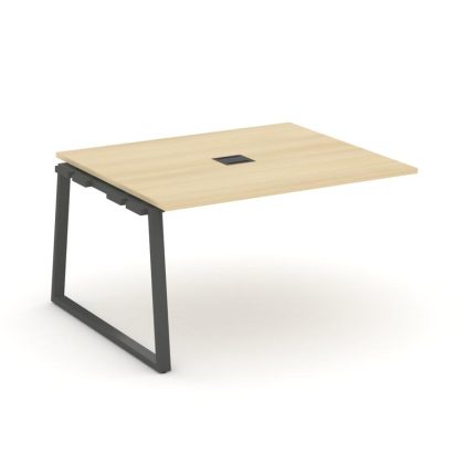 Style Project Проходной наб. элем. перег. стола SN-6T1.NSPRG-034 Акация Лорка/Металл Антрацит/Заглуш