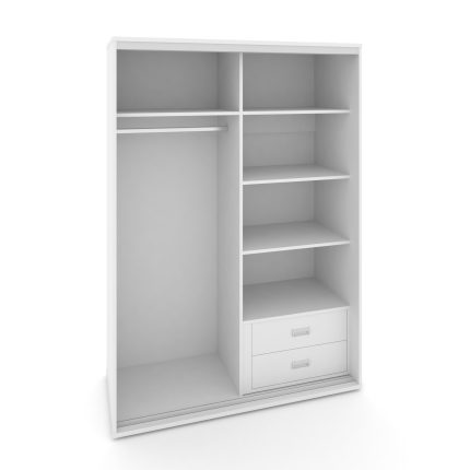 Maris Комплект №1, 2-х секционного шкафа низкого L=1100мм SH.K2-1.2 K1 Белый Бриллиант 1100*600*2006