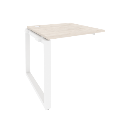 Onix Наборный элемент рабочей станции на О-образном м/к O.MO-1.NRS-0.8 Денвер Светлый/Металл Белый 7