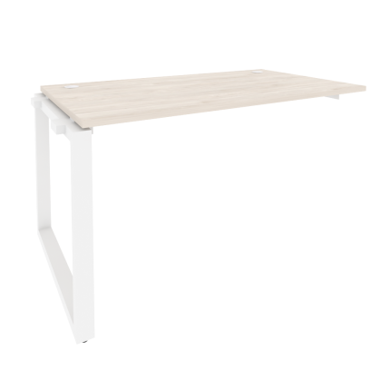 Onix Наборный элемент рабочей станции на О-образном м/к O.MO-1.NRS-3.8 Денвер Светлый/Металл Белый 1