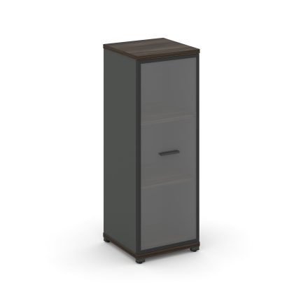 Concept Шкаф 1 узкая секция, 3 ниши CN.STU-316 RPB A Дуб Мали/Антрацит/Металл Антрацит/Прозрачный 42