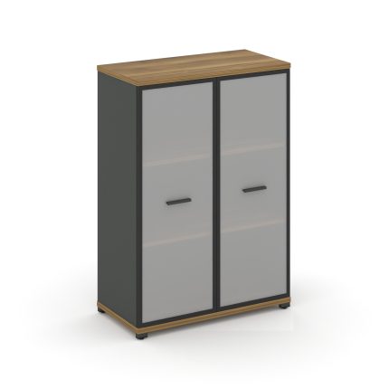 Concept Шкаф 1 широкая секция, 3 ниши CN.STS-316 RMB A Сандал Янтарный/Антрацит/Металл Антрацит/Сати