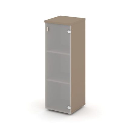 Estetica Шкаф средний узкий правый ES.SU-2.4 (R) Латте/Сатин матовый 400*420*1207