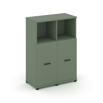 Concept Шкаф 2 узкие секции, 3 ниши CN.STU-323 B Кобо/Металл Черный 836*420*1186