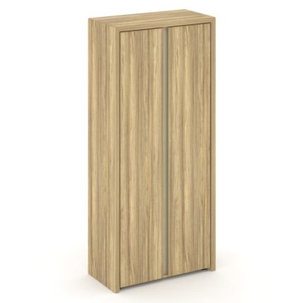 Corner Шкаф высокий широкий COR.ST-1.9 Гикори Песочный/Ваниль 900*450*2000