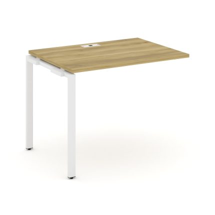 Concept Наборный элемент рабочей станциии CN.ONRS-001 Дуб Винченцо/Металл Белый 980*720*750