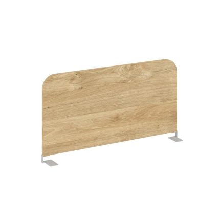 Настольный Экран боковой UNE.DEKRB-507.22 Тиквуд Светлый/Металл Серый 1180*18*497