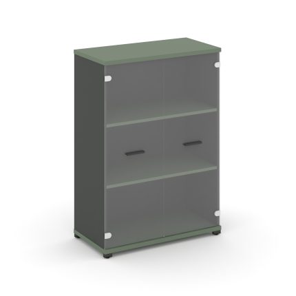 Concept Шкаф 1 широкая секция, 3 ниши CN.STS.E-316 SP A Кобо/Антрацит/Металл Антрацит/Прозрачный 836