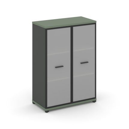 Concept Шкаф 1 широкая секция, 3 ниши CN.STS.E-316 RMB A Кобо/Антрацит/Металл Антрацит/Сатин 836*420