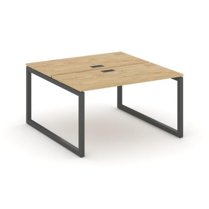 Style Project Рабочая станция 2-х сторон. SN-5O.DRS-003 Тиквуд Светлый/Металл Антрацит 1380*1232*750