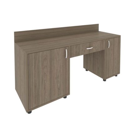 Light Стол с 2-мя тумбами и бортиком С-СТ-170 (L) Вяз Благородный 1700*550*750