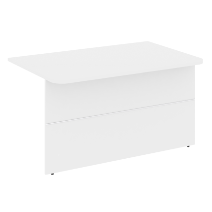 Onix Модуль прямой низкий O.R-MP.N-138 Белый Бриллиант 1380*900*750