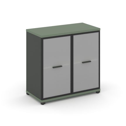 Concept Шкаф 1 широкая секция, 2 ниши CN.STS.E-213 RMB A Кобо/Антрацит/Металл Антрацит/Сатин 836*420