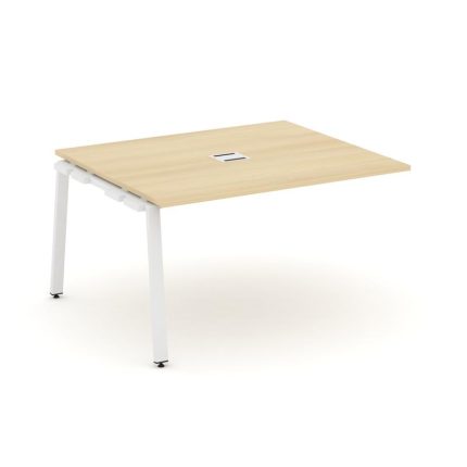 Style Project Проходной наб. элем. перег. стола SN-6A.NSPRG-032 Акация Лорка/Металл Белый 1180*1180*