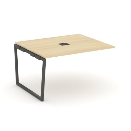 Style Project Проходной наб. элем. перег. стола SN-4T2.NSPRG-033 Акация Лорка/Металл Антрацит/Заглуш