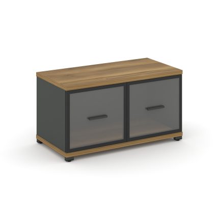 Concept Шкаф 1 широкая секция, 1 ниша CN.STS-113 RPB A Сандал Янтарный/Антрацит/Металл Антрацит/Проз