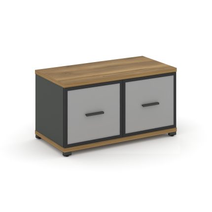 Concept Шкаф 1 широкая секция, 1 ниша CN.STS-113 RMB A Сандал Янтарный/Антрацит/Металл Антрацит/Сати