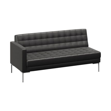 Forest Секция с подлокотником трехместная FR-SP-03 (R) Oregon 16/Металл Серый 1850*800*840