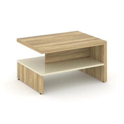 Corner Стол журнальный COR.SJ Гикори Песочный/Ваниль 800*600*450