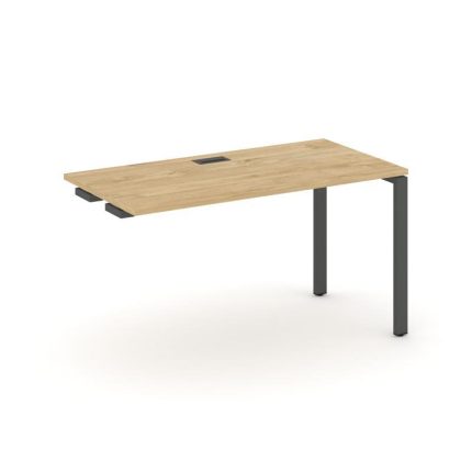 Style Project Стол-приставка к опор. элем. SN-6P.OPRS-011 Тиквуд Светлый/Металл Антрацит 980*700*750