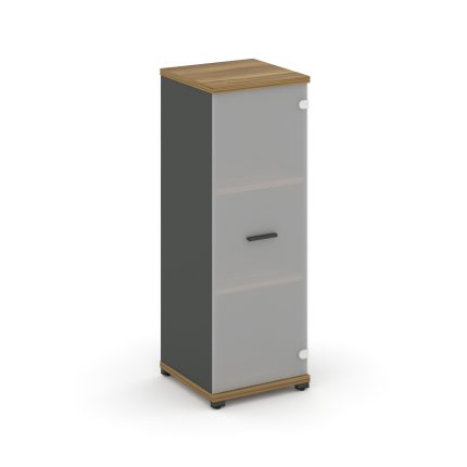 Concept Шкаф 1 узкая секция, 3 ниши CN.STU.E-316 SM A Сандал Янтарный/Антрацит/Металл Антрацит/Сатин