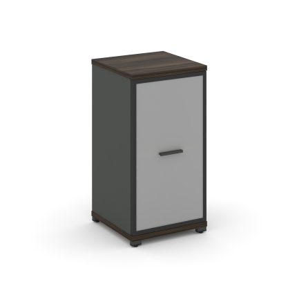 Concept Шкаф 1 узкая секция, 2 ниши CN.STU-213 RMB A Дуб Мали/Антрацит/Металл Антрацит/Сатин 420*420